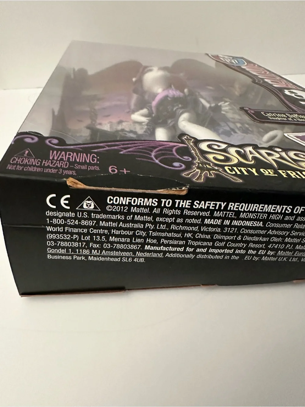Monster High Catrine DeMew Scaris City of Frights Doll-New in Box-HTF and Rare!